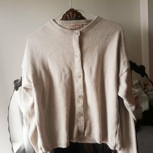 Cream Woolrich Cardigan